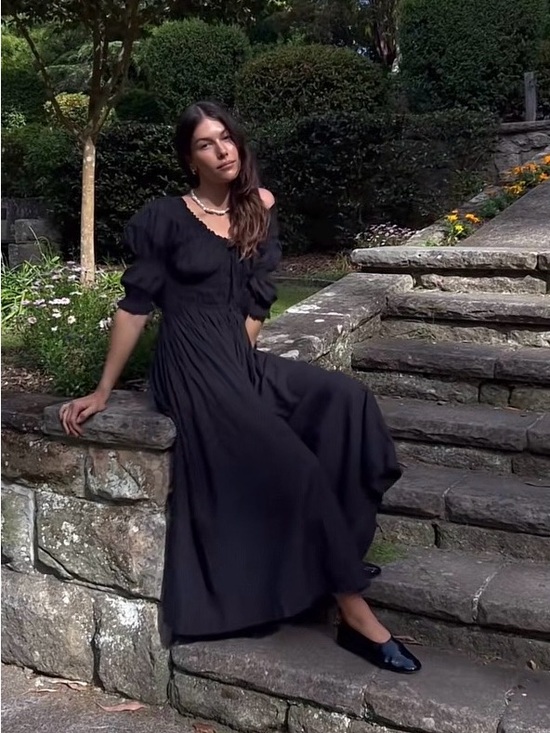 Doen Dresses & Skirts - Doen Ischia Dress Black